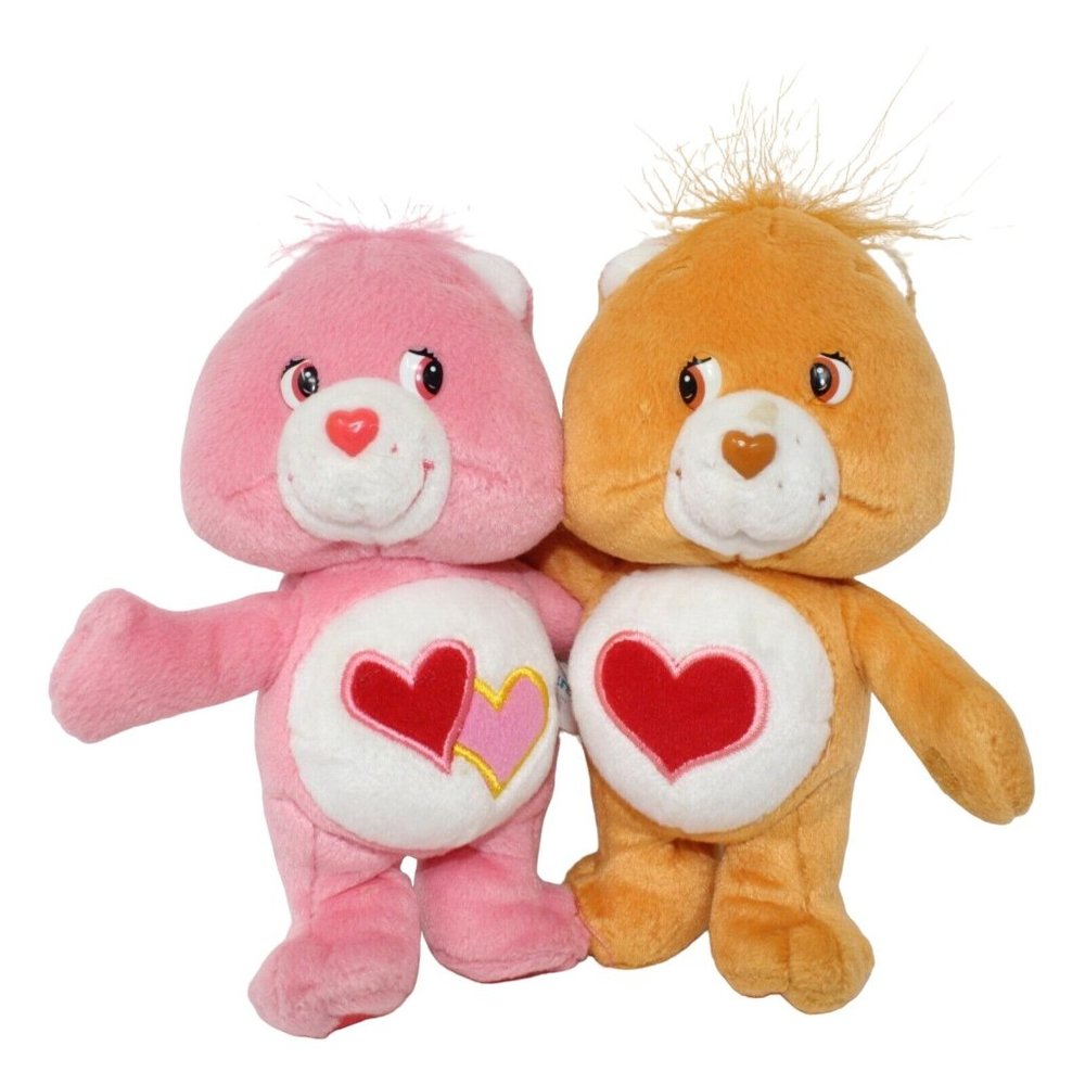 Care Bears Cuddle Pairs 20th Anniversary Love A Lot Tender Heart 2002